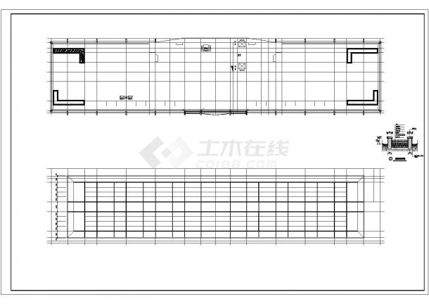 杭州市某建筑公司12层框剪结构办公楼全套建筑结构设计CAD图纸-图一