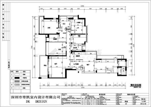 某花园小区现代风格住宅楼全套施工设计cad图纸-图二