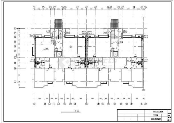 某带地下室高层办公楼给排水设计施工CAD图-图一