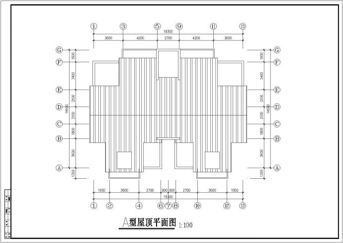 安徽省宿州市某小区内建筑施工CAD图户型收集_图1