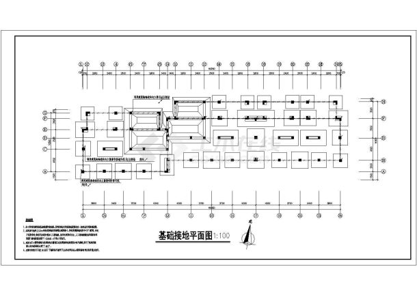 电气设计_某地区高层住宅电气设计CAD图-图一