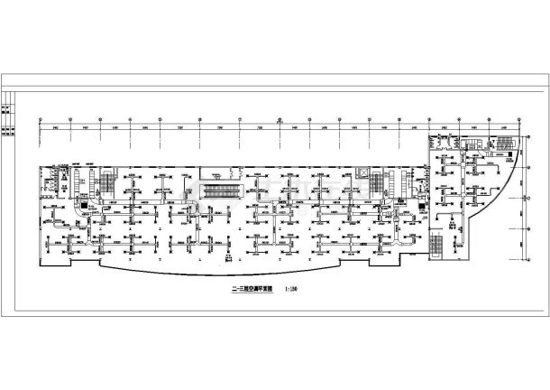 余姚市某大厦空调通风CAD布置图-图二