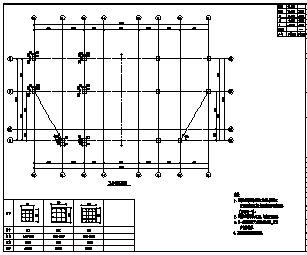 住宅楼设计_某三层框架结构住宅楼结构施工cad图纸-图二