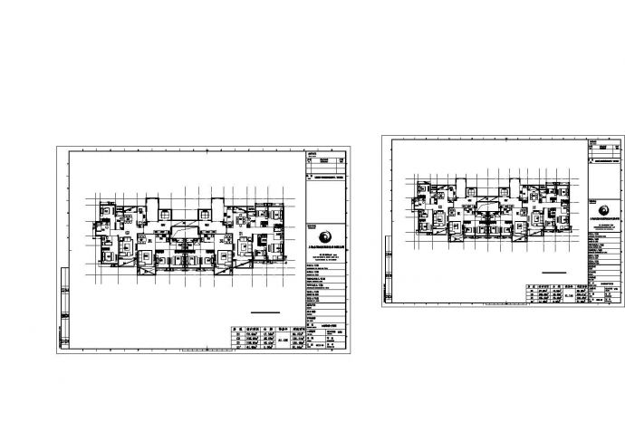 某绿地即墨小区住宅设计施工CAD图纸_图1