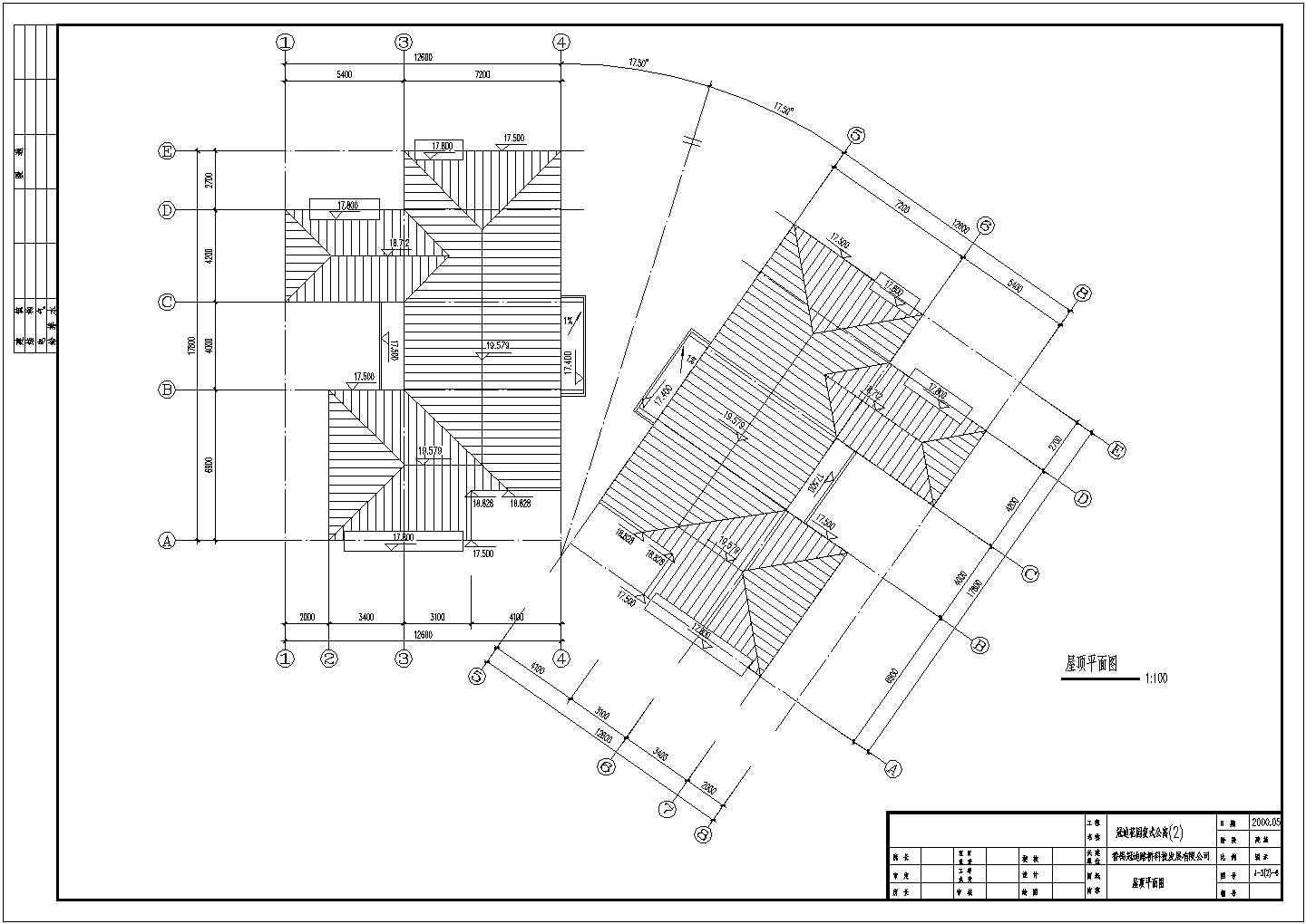 多层复式公寓全套建筑设计施工图