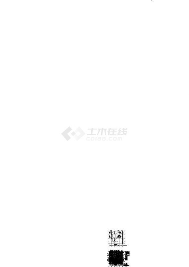 [北京]南三环股份制现代综合金融服务支行装修施工图-图一