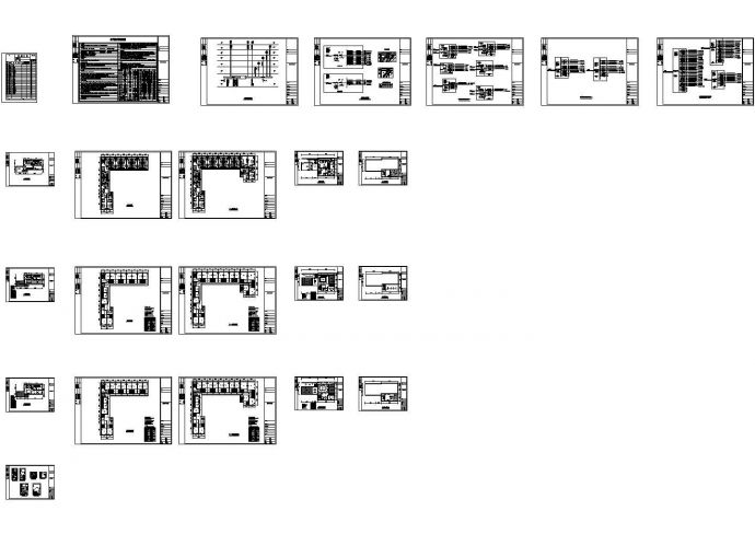 [海南]七层酒店电气施工CAD图纸_图1