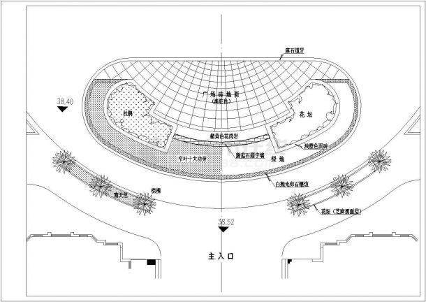 江西省上饶市某小区规划设计图-图一