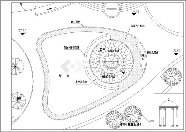 江西省上饶市某小区规划设计图-图二