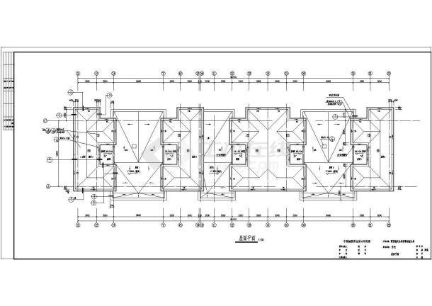 经典大型海关多层住宅建筑设计施工CAD布置图-图二