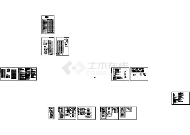 某地下2层地上27层剪力墙结构一类商住楼强弱电设计cad全套电气施工图（含设计说明，含消防设计）-图二