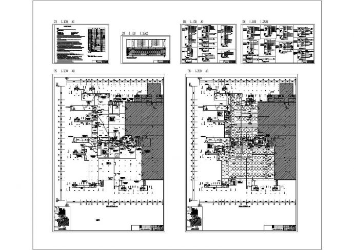 某高层框架剪力墙结构住宅楼地下室配电设计cad全套电气施工图（含设计说明）_图1