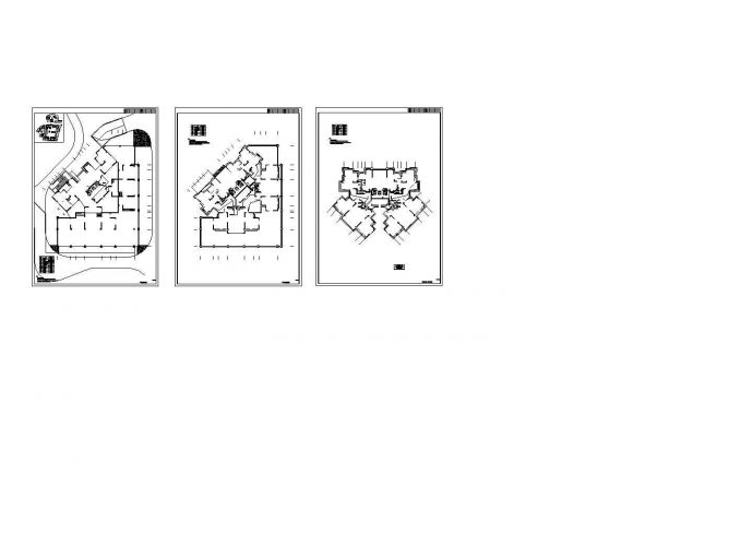 某多层框架结构商住楼强弱电设计cad全套施工图（含设计说明，含消防设计）_图1
