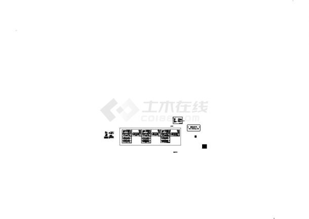 北京某商贸区电气施工CAD图-图二