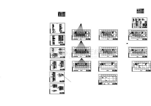 某综合住宅小区五层商业综合楼配电设计cad全套电气施工图（含设计说明）-图一
