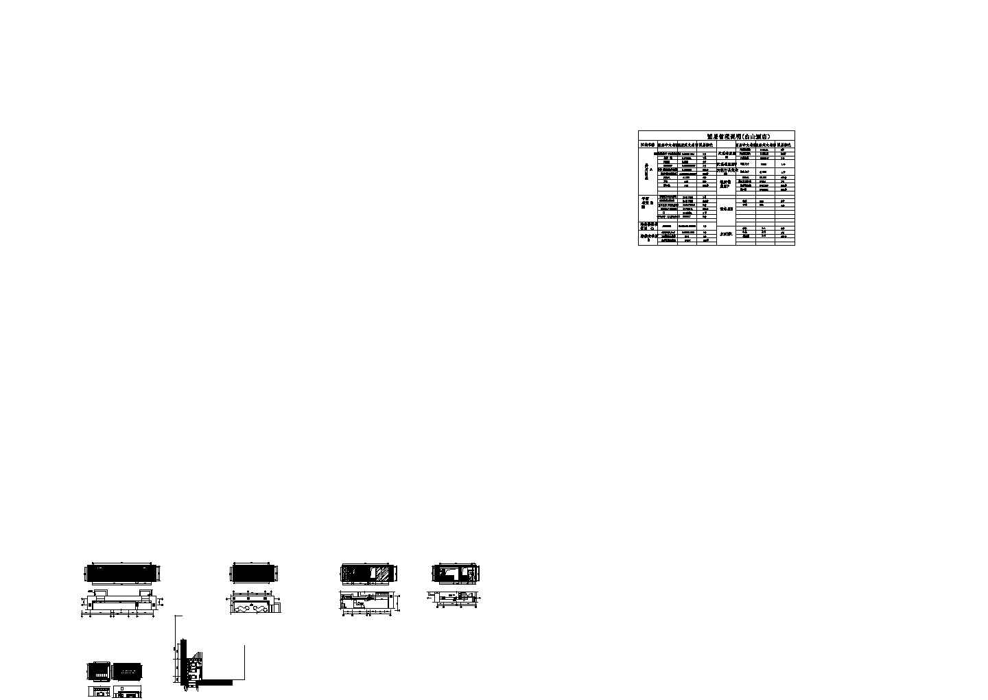 理发造型工作室、施工图cad