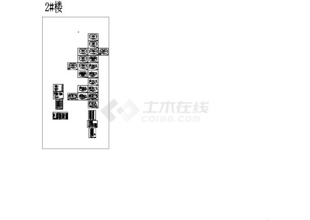 某知名小区24层剪力墙结构住宅楼配电设计cad全套电气施工图（含设计说明，含弱电设计）-图一