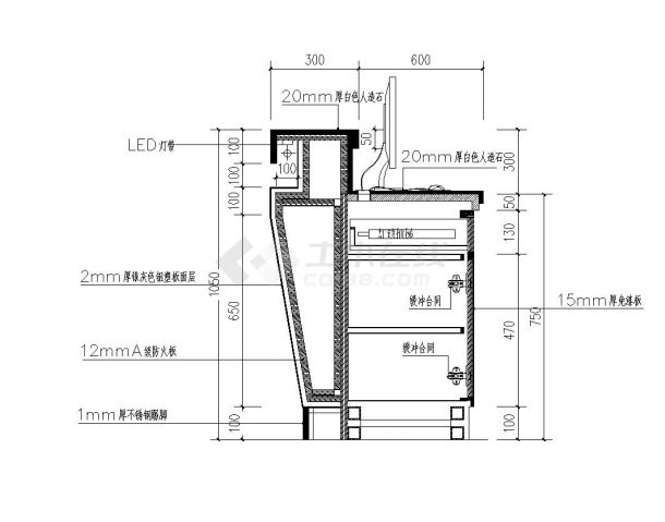 zz区儿童福利院建设项目==装修专业设计图-图一