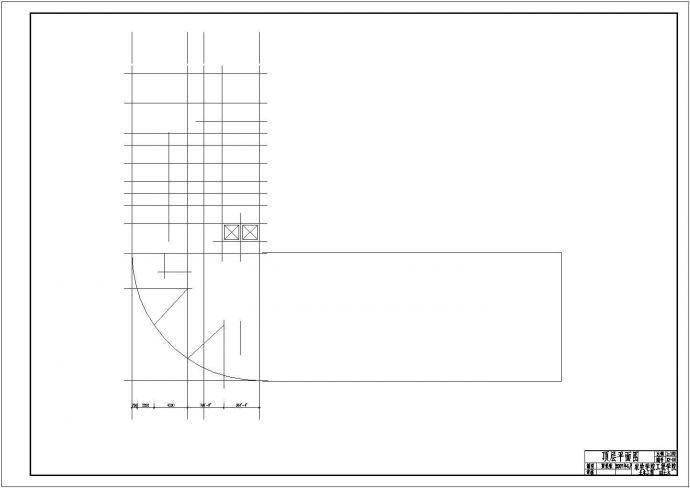 常州金坛区某4700平米3层框架结构商务大酒店建筑结构设计CAD图纸_图1