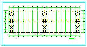 96x30m 30T门式轻钢结构车间cad设计结施全图_图1