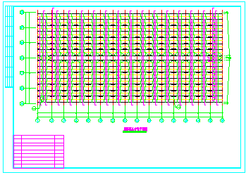 91x45m 单层轻钢结构厂房结构cad施工图-图二