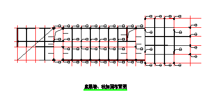 某电信分公司办公楼砖混结构加固设计图-图二