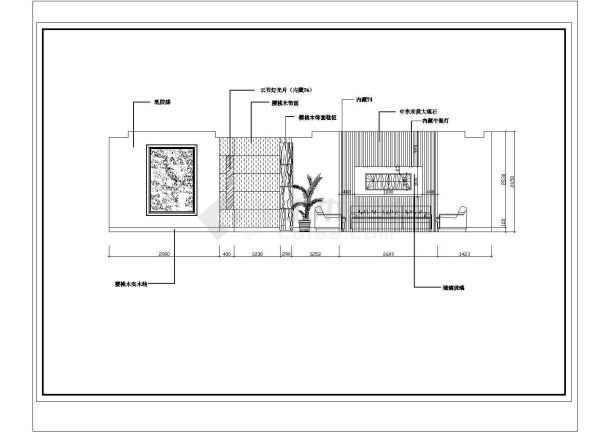 别墅室内豪华装饰建筑设计施工图-图二