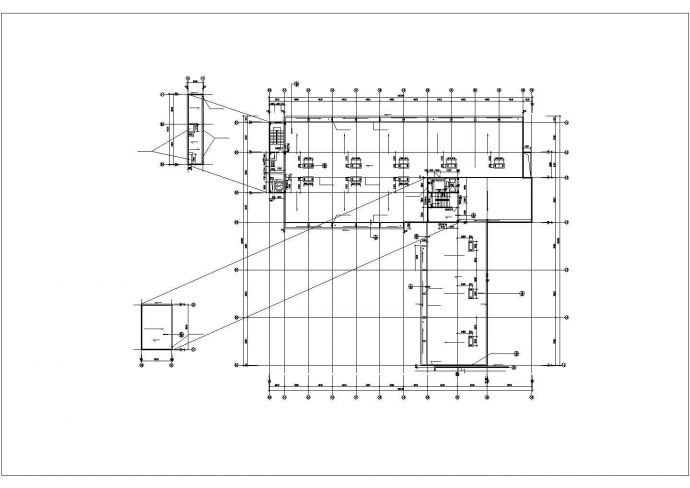 某高档小区建筑屋顶花园景观设计施工CAD图纸_图1