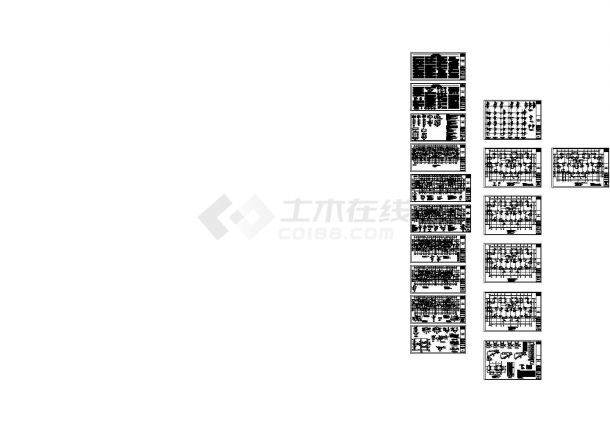 [芜湖]某18层剪力墙结构住宅CAD结构施工图-图一