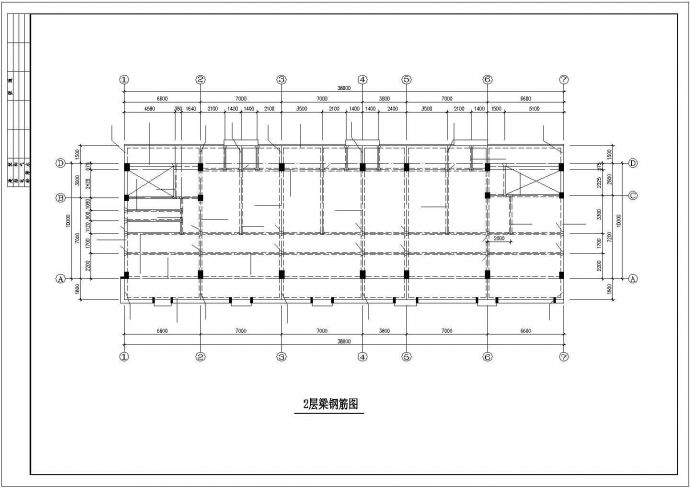 某公司框架结构办公楼结构施工图_图1