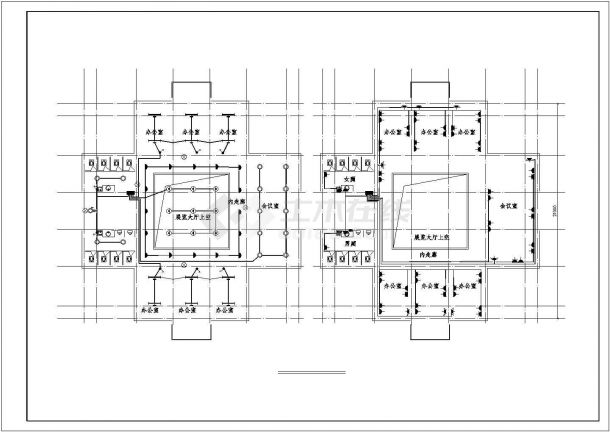 [四川]某有限公司地上三层办公楼电气施工图纸（二级负荷）-图二