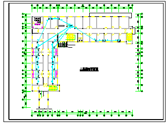 某县医院综合楼电气设计cad施工图纸_图1