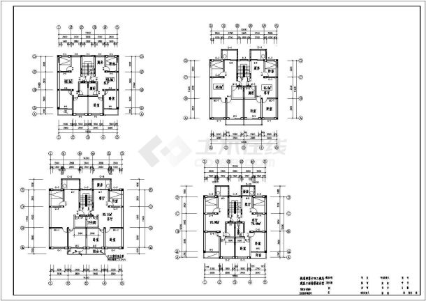 钦州施工期临建（生活办公）用房设计CAD全套建筑施工图-图一