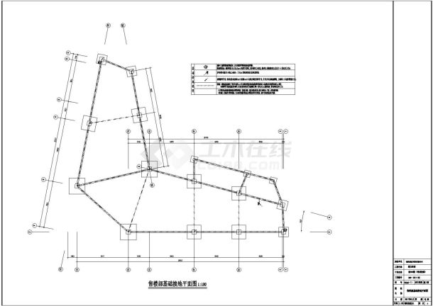 湾里区第三轮旧城改造项目地下车库建设设计图-图一