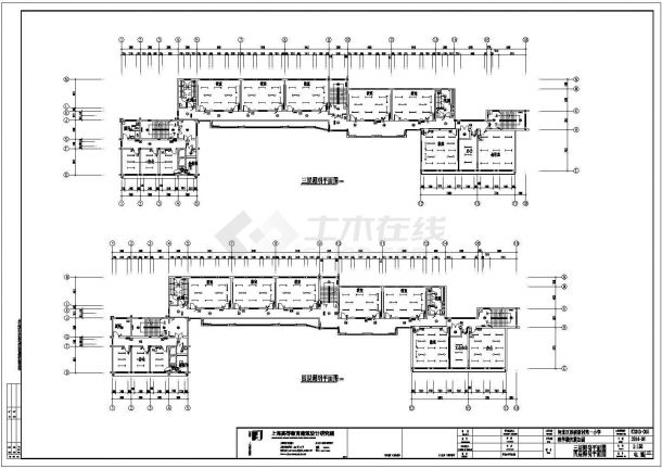 浏阳电气底商私人住宅楼设计CAD详细建筑施工图-图二