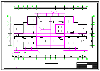某医院外科病房楼电气设计cad施工图_图1