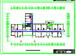 医院住院楼电气施工cad设计图_图1