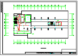 某医院住院楼施工设计cad电气图纸_图1
