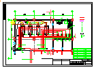 大型离心机组冷热机房设计施工图纸_图1