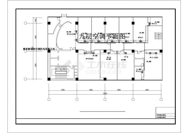 浙江高层办公楼空调通风系统设计施工图-图二