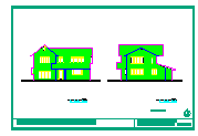 某地两层独栋别墅建筑设计施工图-图二