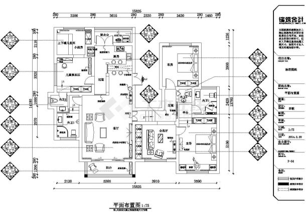 贵州兴义某地多层教学楼全套装修设计cad图纸-图二