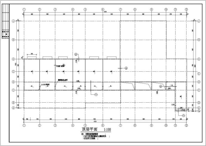 3层3915.36平米精品会所建筑施工设计图纸_图1