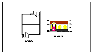 农家某小型住宅建筑设计cad施工图