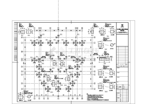 【苏州】某地郊区框架住宅楼全套施工设计cad图纸-图二
