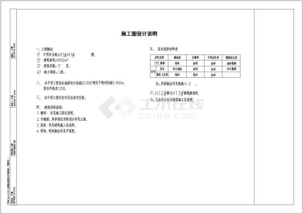 上海证大家园三期住宅设计全套施工cad图-图二