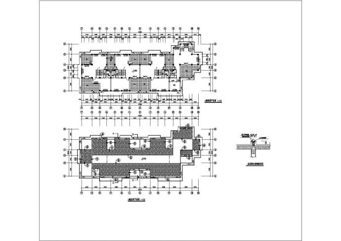 广水市某联建房建筑施工设计CAD图_图1