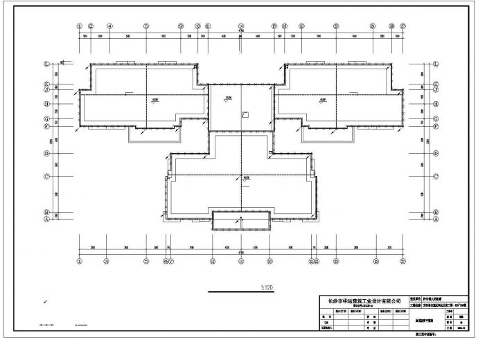 某大型住宅楼电气系统CAD设计参考图_图1
