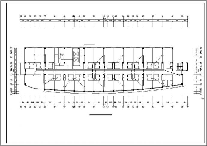 新型大酒店综合布线设计CAD详细参考图_图1