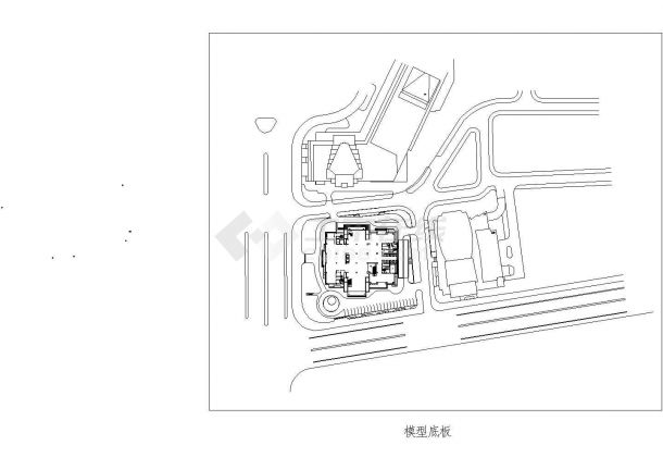 杭州利群小区多层住宅楼施工设计cad图纸-图一